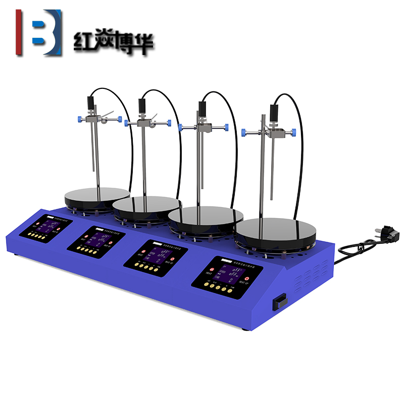 4工位 ZNCL-BS*180MM特氟龍磁力攪拌器加熱板