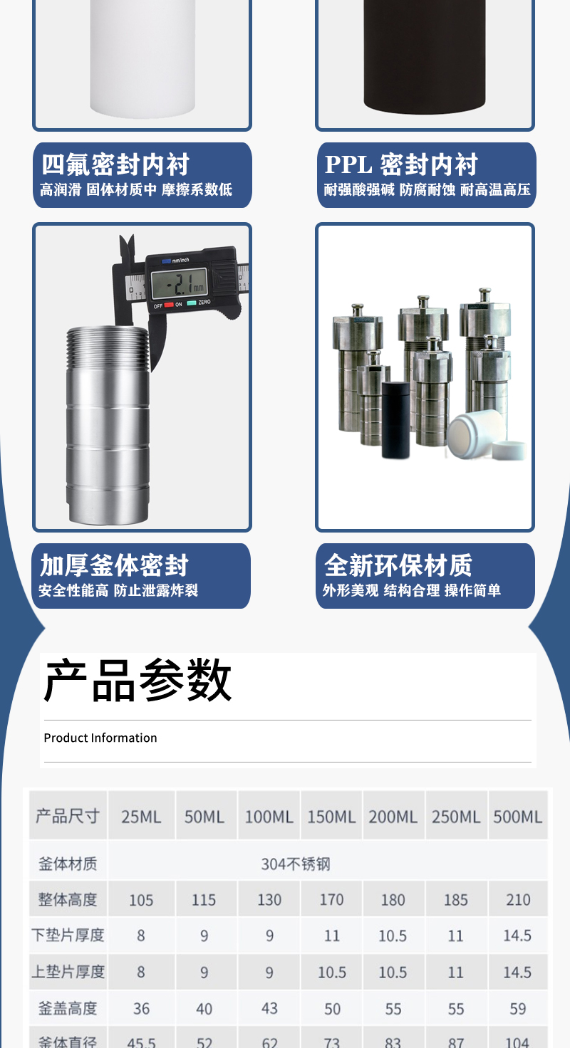 水熱合成反應釜(圖4)