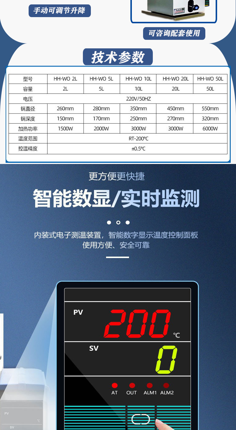 普通款恒溫水浴鍋(圖3)